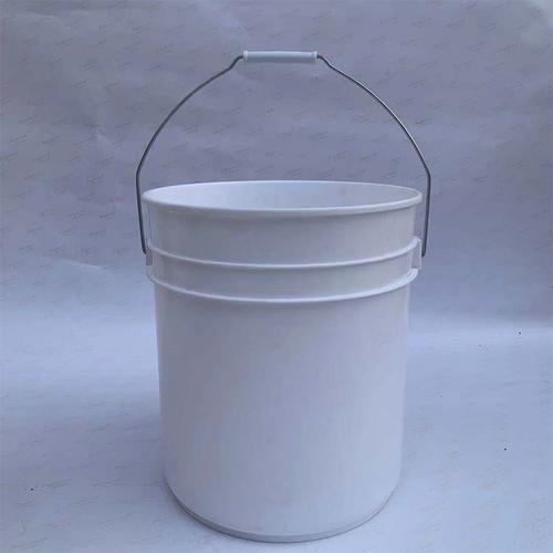 各种型号 白色带盖包装桶 塑料涂料桶工厂