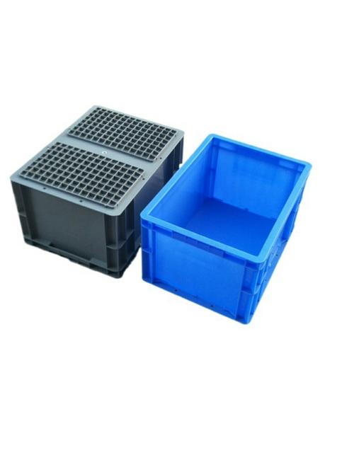 塑料盒物料eu箱欧标周转箱零件盒过滤箱物流箱加厚带盖工具收纳箱优惠